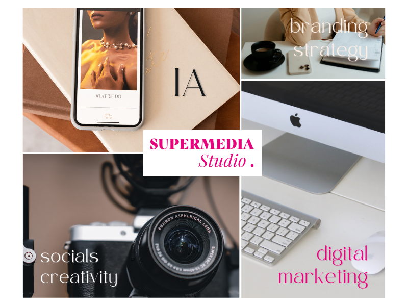 Example of a Supermedia Studio promotional banner showcasing its visual marketing in Marbella
